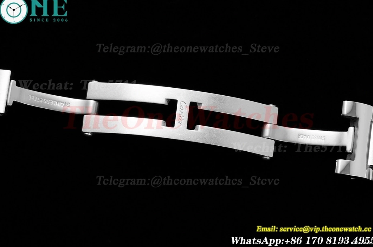 Dia 3KF SS Ballon Bleu 33mm Cartier Wht A076 Ladies SS De 0512